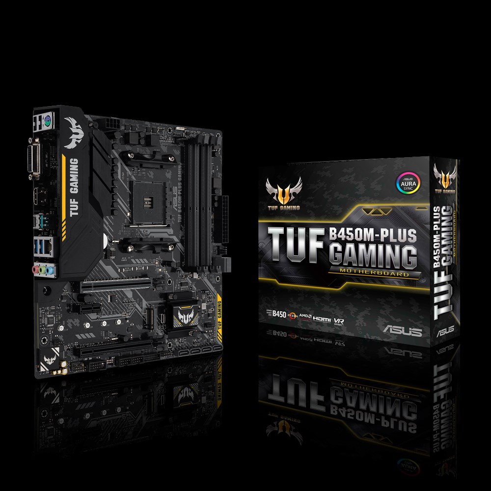 Asus TUF B450MPlus Gaming Motherboard Specifications On MotherboardDB